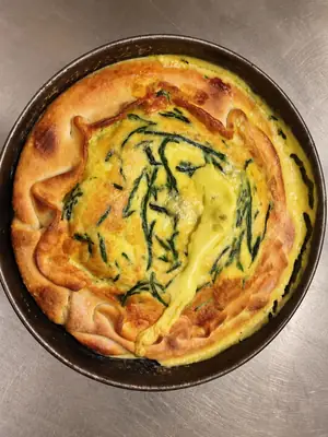 Torta salata con verdure