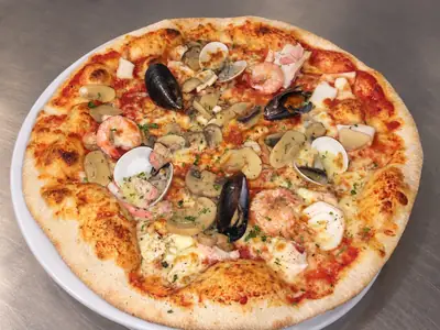 Pizza ai frutti di mare